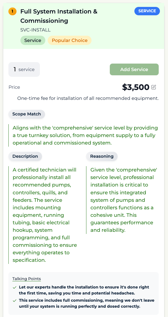 QuadGenie Service Management